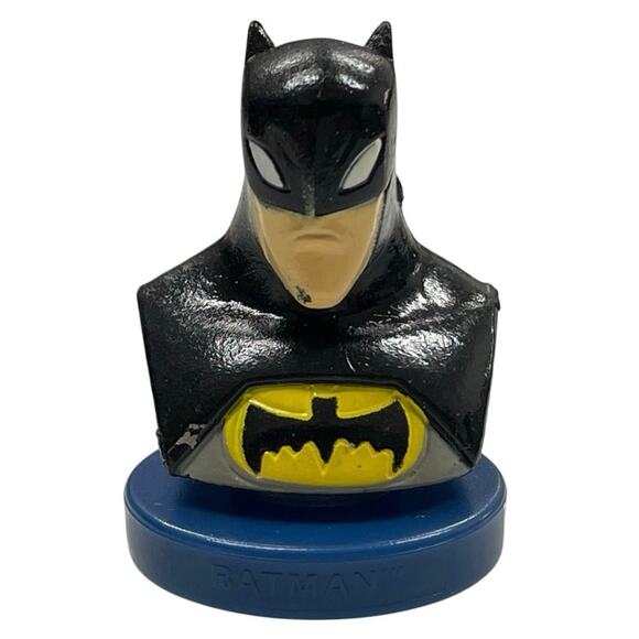 Batman Toonami Mini Bust Figures Joker Penguin Batmobile Bruce Wayne - Picture 3 of 12